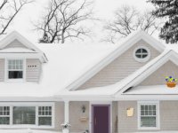 Roof Covered Snow House Escape