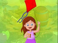 Flying Kite Girl Escape